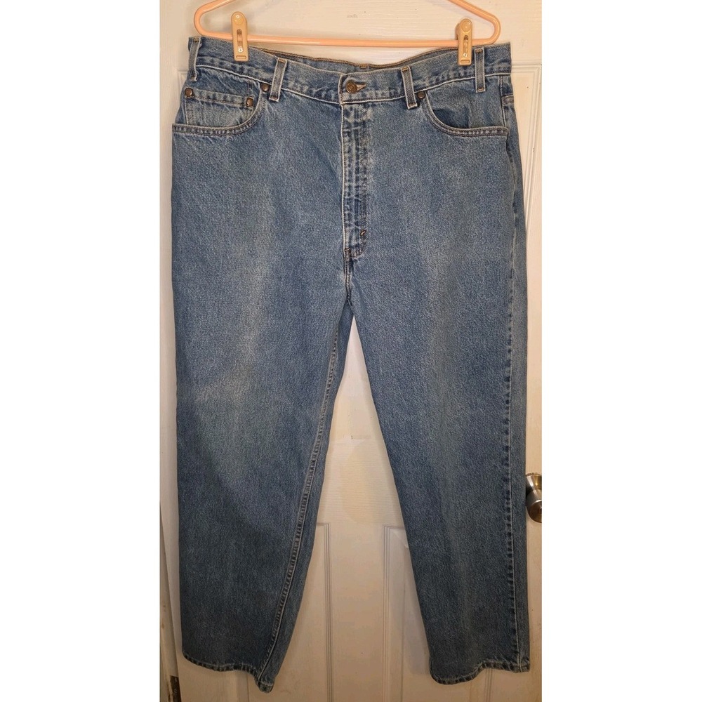 Levi's 540 Relaxed Fit Jeans Mens 38x30 Blue Denim Vintage Made in Mexico